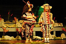 Выступление школьного театра